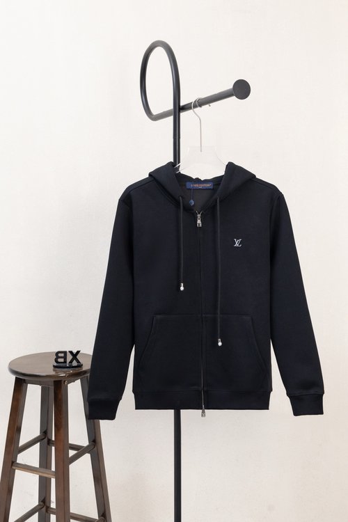 Burberry Double-Color Drawstring Hoodie with Silicone Logo