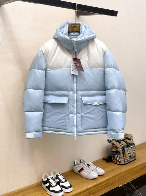 Gucci 90% Down Filled Authentic Logoed Unisex Jacket