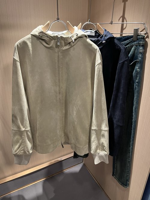 Loewe Classic Minimalist Jacket with Logo Zipper