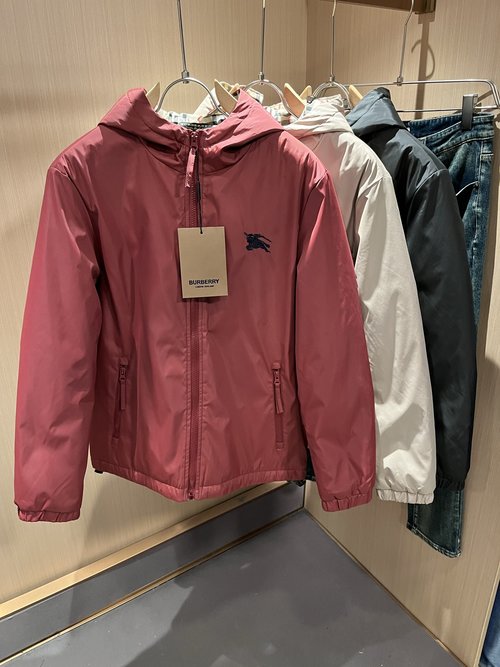 Burberry Polyester Memory Fabric Cotton Jacket