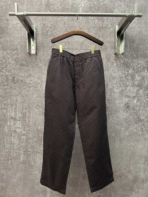 Gucci GG Printed Casual Trousers