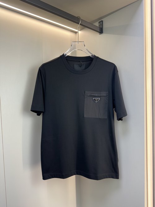 Prada Cool and Breathable Basic T-Shirt