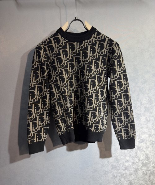 Dior Imported High-quality Fabric Sweater with Logo
