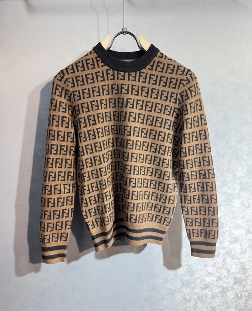 Dior High-quality Fashionable Black and White Logo Sweaters