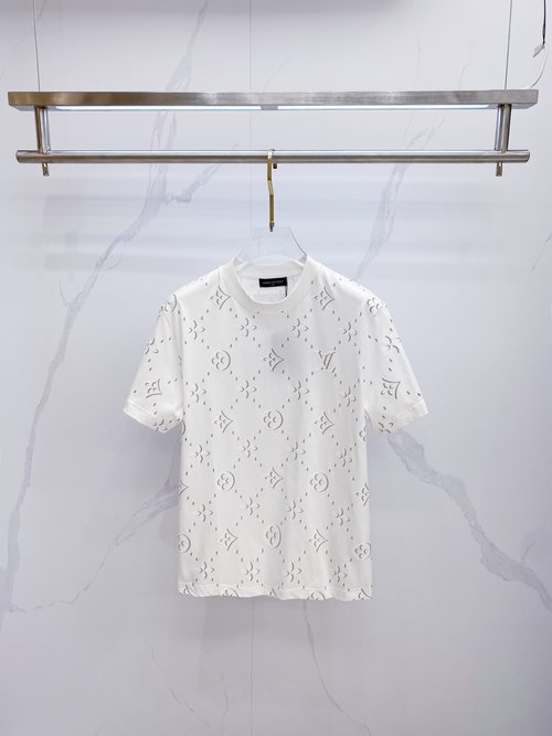 Louis Vuitton Premium Customized Short-sleeved Round-neck T-shirt