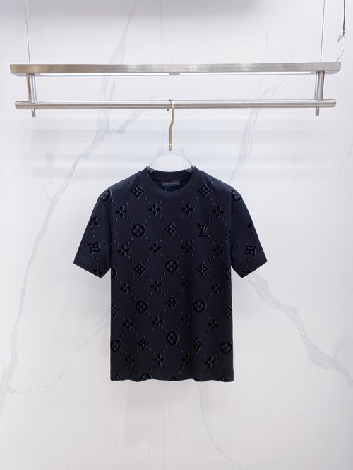Louis Vuitton Premium Customized Short-sleeved Round-neck T-shirt