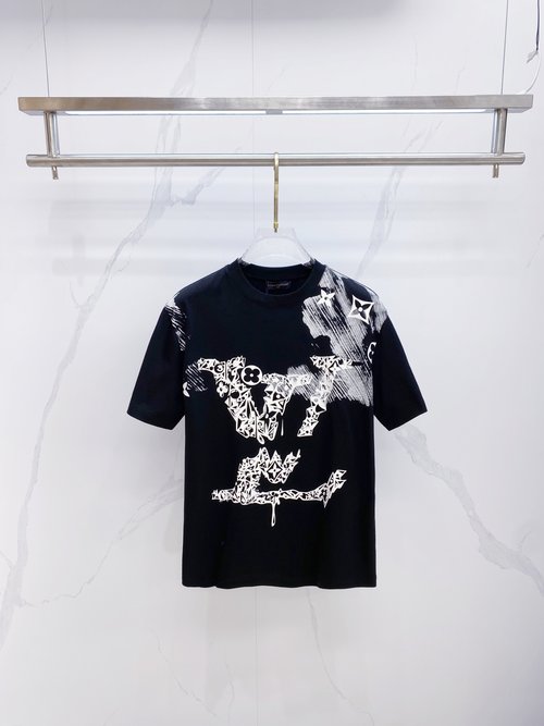 Louis Vuitton New Arrival Short Sleeve Round Neck T-Shirt