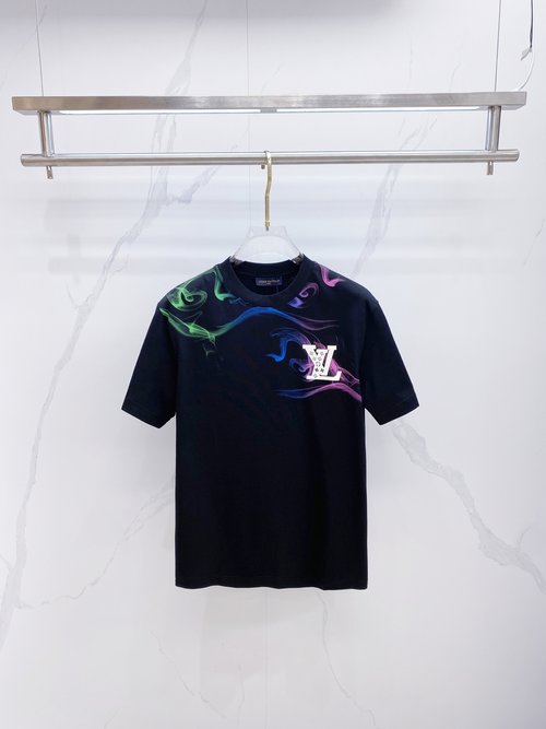 Louis Vuitton Premium Custom Short-sleeve Crew-neck T-shirt