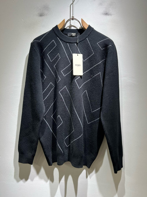 Dior Popular Knitted Wool Sweater with FF Logo