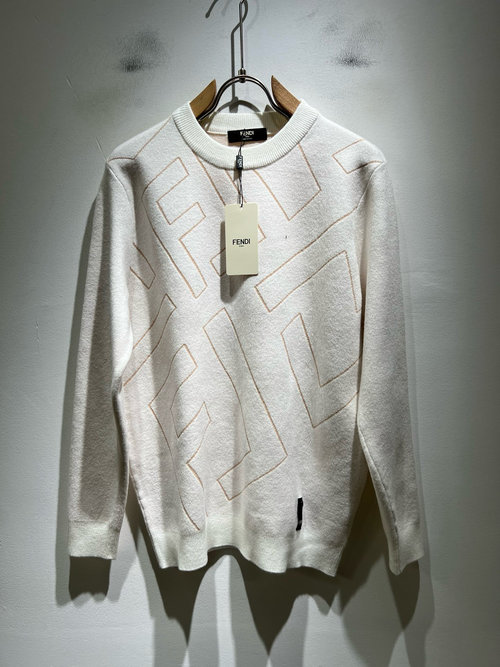 Dior Popular Knitted Wool Sweater with FF Logo