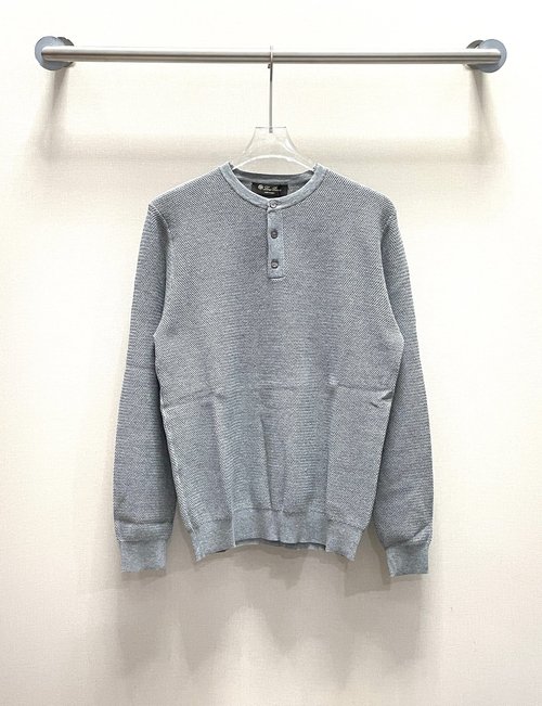 Loro Piana Buttoned Cashmere Sweater
