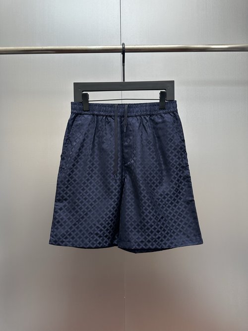 Louis Vuitton Pearlescent Jacquard Shorts with Elastic Waist