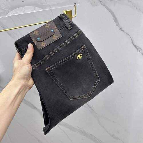 Louis Vuitton High - end Customized Jeans