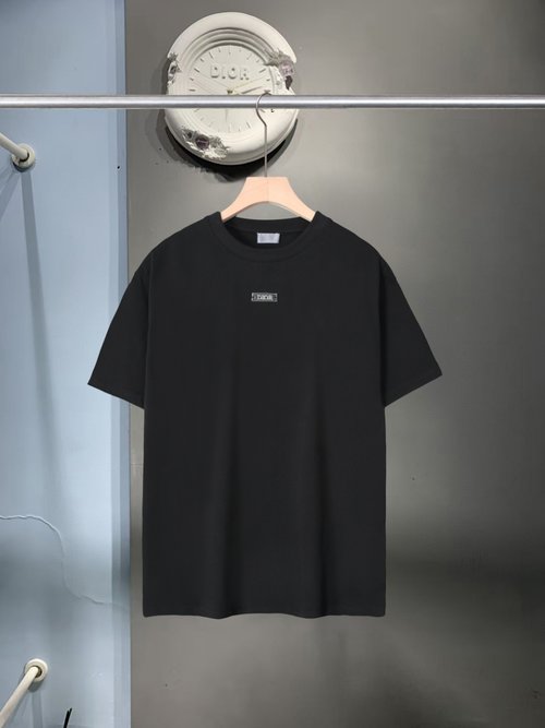 Dior All-Handmade Short Sleeve with Metal Logo