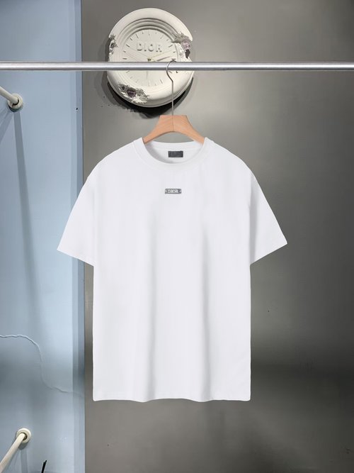 Dior All-Handmade Short Sleeve with Metal Logo