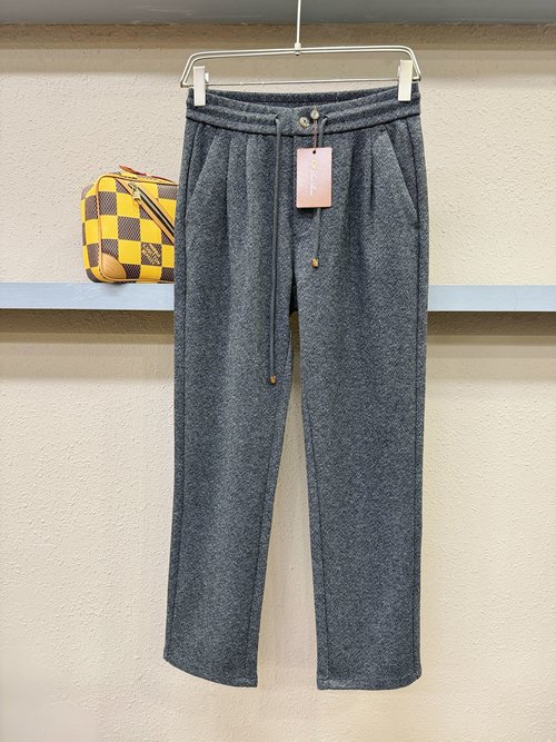 Loro Piana Luxury Wool Suit with Classic Logo