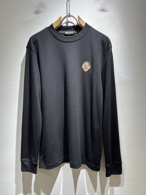 Zegna Long Sleeve Thermal Underwear with Embroidered Logo