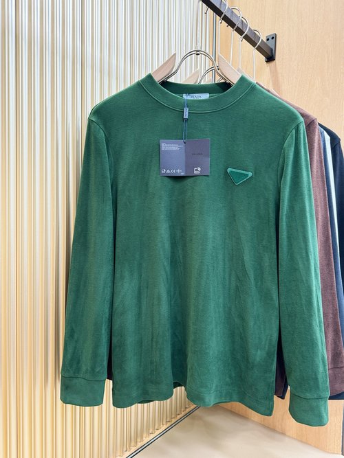 Prada High-Quality Long-Sleeve T-Shirt for All