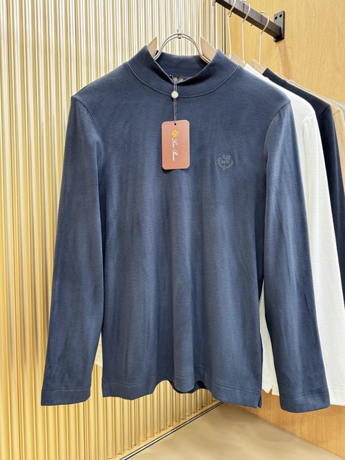 Loro Piana Premium Long-Sleeved Comfort with Cashmere Blend