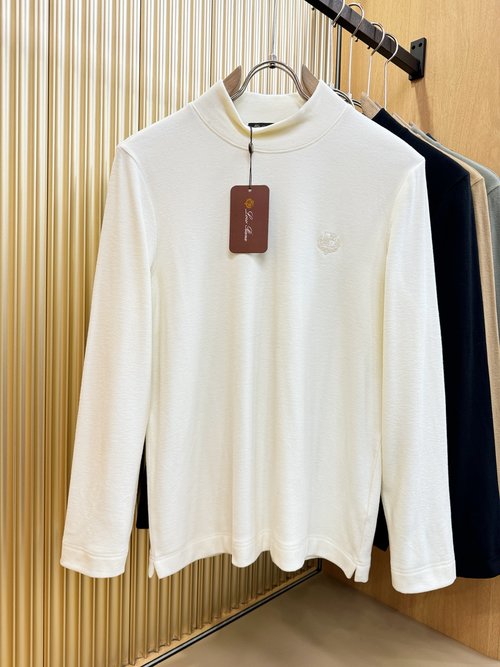 Loro Piana Premium Long-Sleeved Comfort with Cashmere Blend