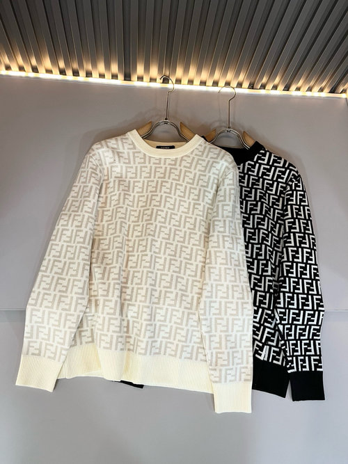 Dior Knitted Wool Sweater with Classic Logo