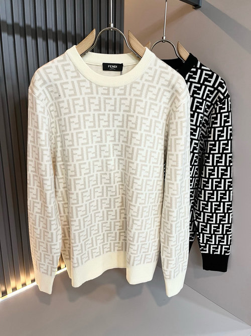 Dior Knitted Wool Sweater with Classic Logo