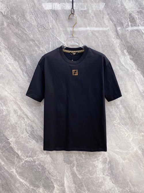 Fendi Premium Custom T-Shirt with a Silk-like Texture