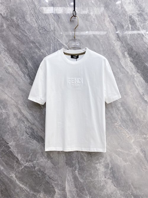 Fendi Premium Custom T-Shirt with a Silk-like Texture