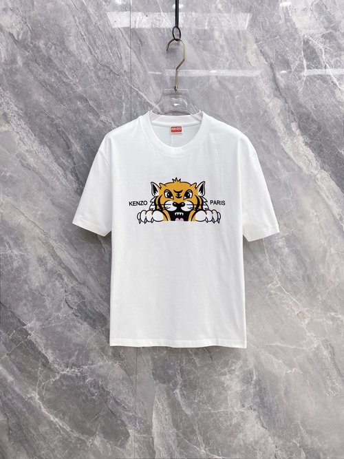 Kenzo Premium Custom T-Shirts with Horsehair Cotton