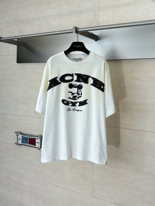 Dior Vintage Distressed Logo Loose Fit T-Shirt with High-Quality Printing