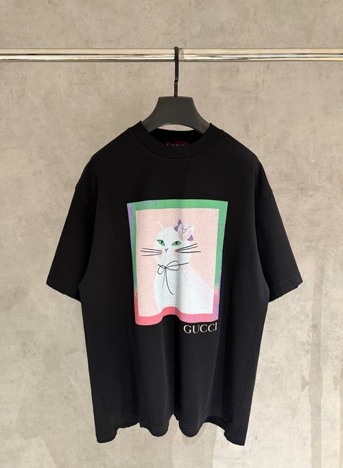 Gucci Heavyweight Printed Short-Sleeve T-Shirt