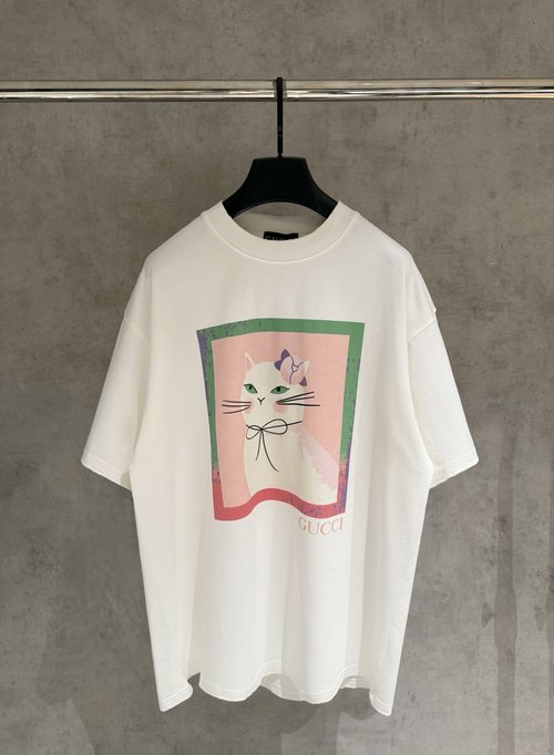 Gucci Heavyweight Printed Short-Sleeve T-Shirt