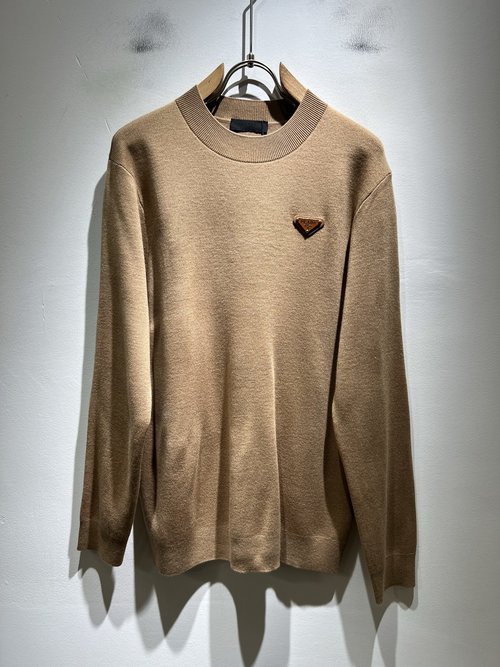 Prada Timeless and Fashionable Knitted Wool Sweater