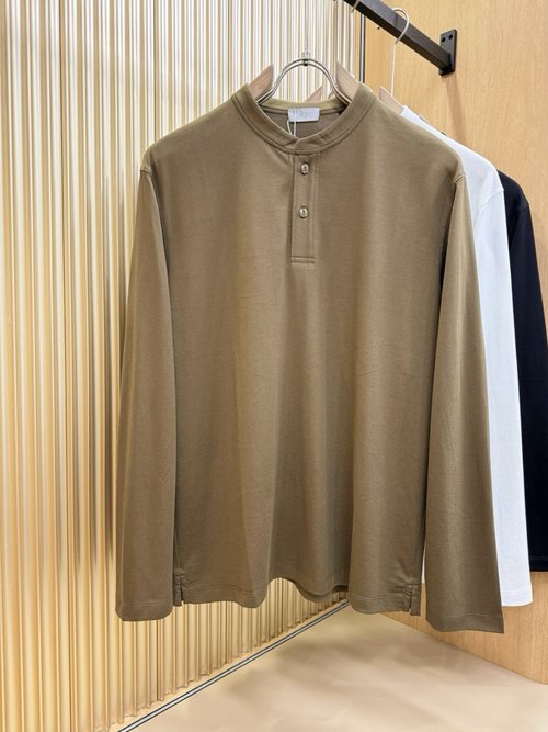 Dior Long Sleeve T-Shirt with Classic Logo