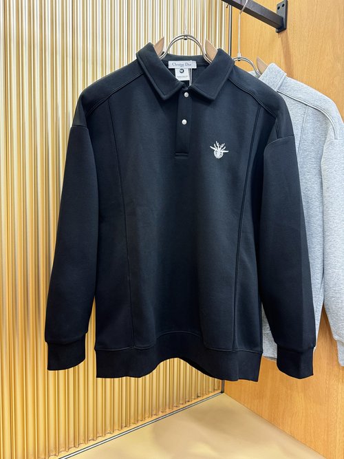 Dior Classic Logo Long Sleeve Sweatshirt