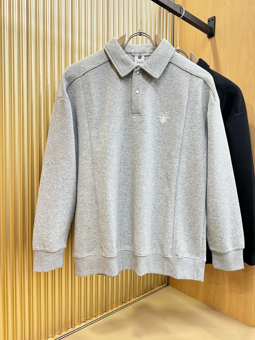 Dior Classic Logo Long Sleeve Sweatshirt