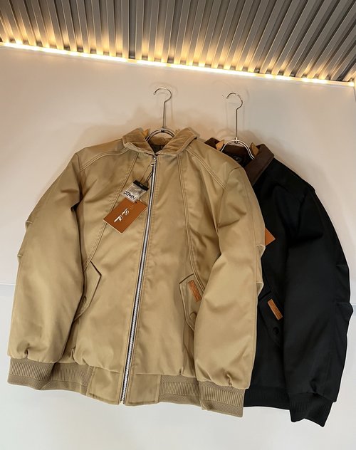 Loro Piana Unisex Down Jacket Featuring Unique Pattern