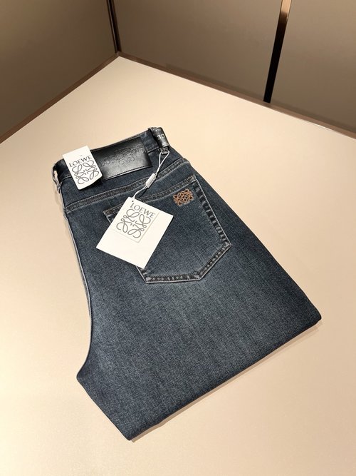 Loewe Premium Casual Pants with Exquisite Craftsmanship and Logo Design