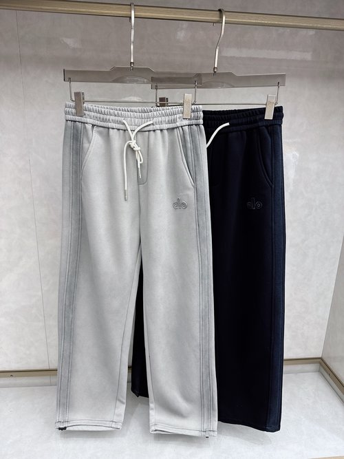 Loewe High - Quality Custom Fabric Logo Casual Pants