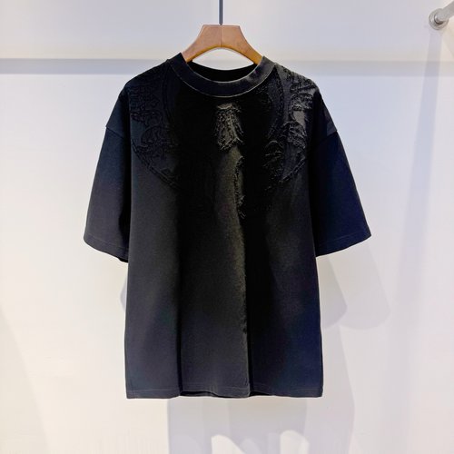 Chrome Hearts Customized Cotton Base Layer with Burned Logo