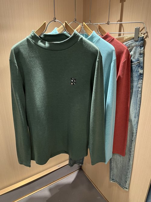 Burberry Long Sleeve Base Layer with Logo