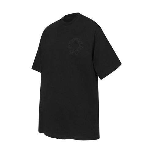 Chrome Hearts Heavy Patchwork Cross Embroidered Short Sleeve T-shirt