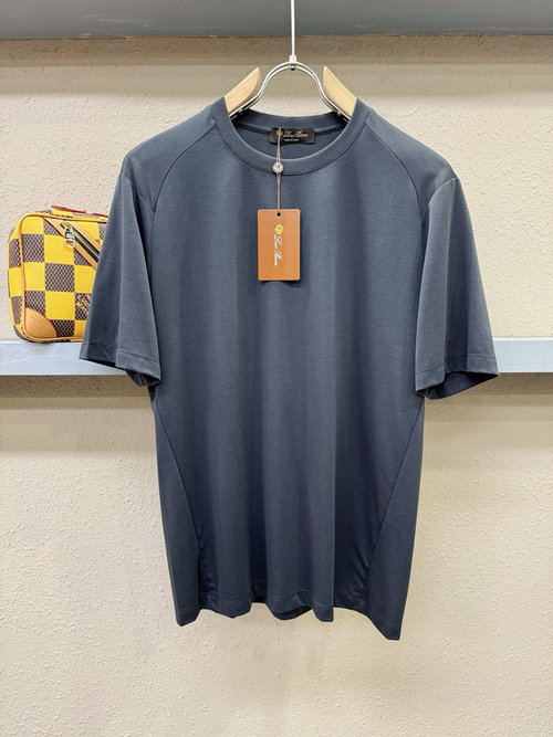 Loro Piana High - Quality Short - Sleeve Shirt with Soft Fabric