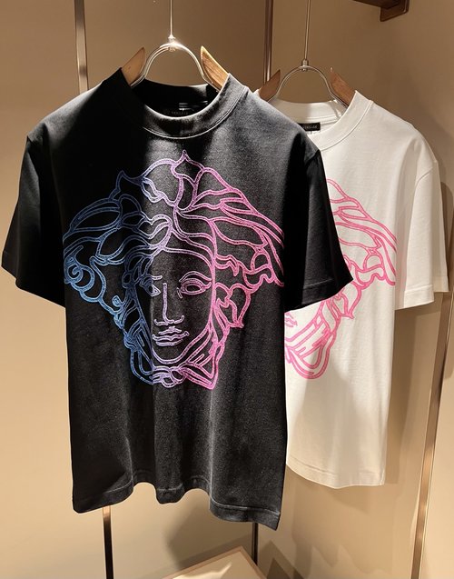 Versace Exquisite Logo-printed Short-sleeved T-shirt