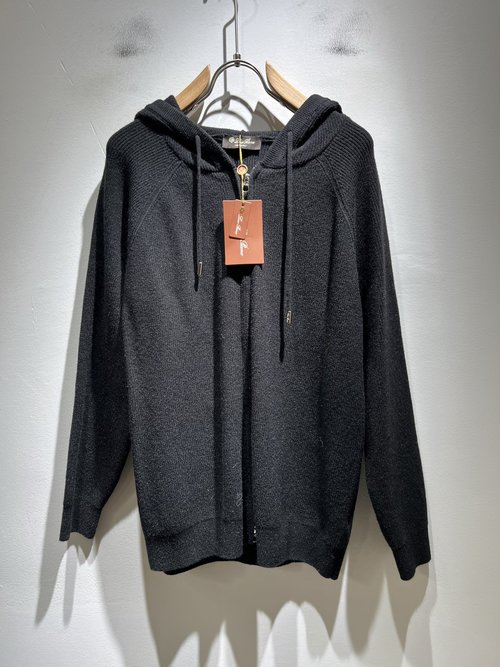 Loro Piana Comfortable Knitted Wool Cardigan