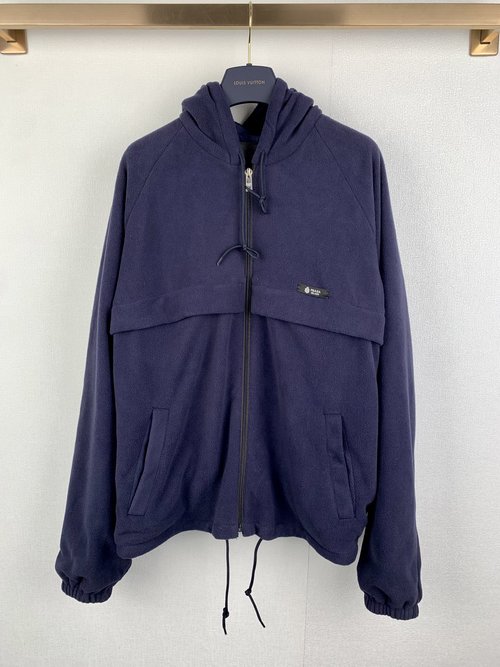 Prada Drawstring Fabric Short Jacket