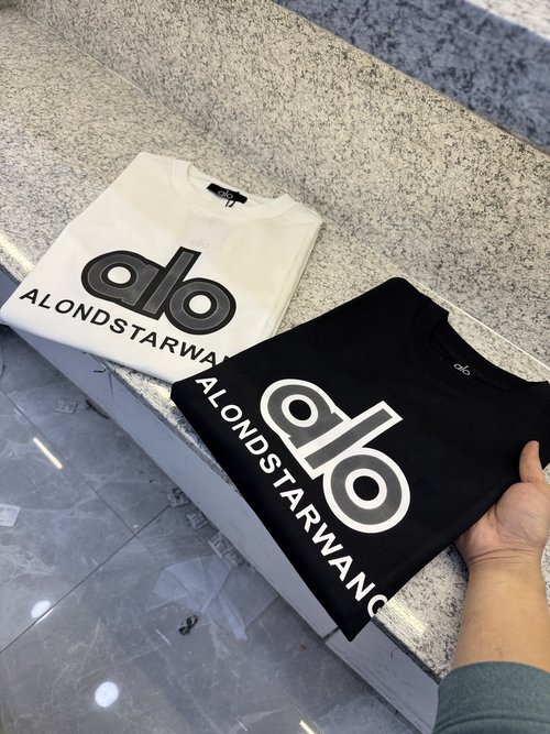 Alo New Round Neck T - Shirt in Premium Fabric