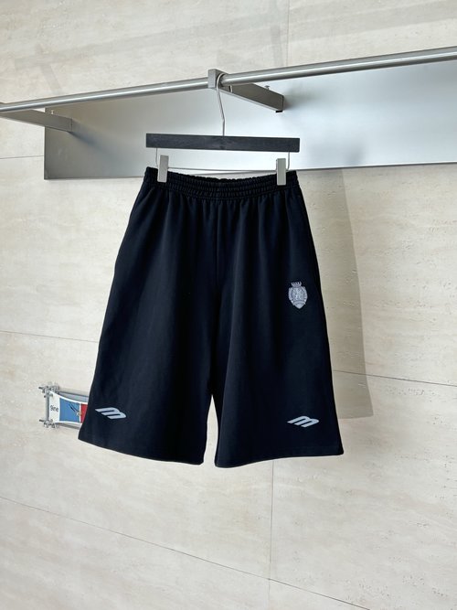 Balenciaga Football Series 3M Embroidery Cropped Pants