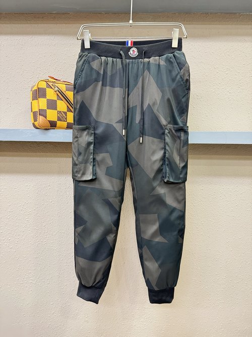 Moncler Windproof and Warm Down Pants for Cold Weather