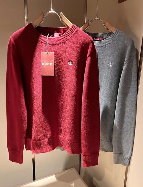 Gucci All-purpose Logo-embroidered Knit Wool Sweater